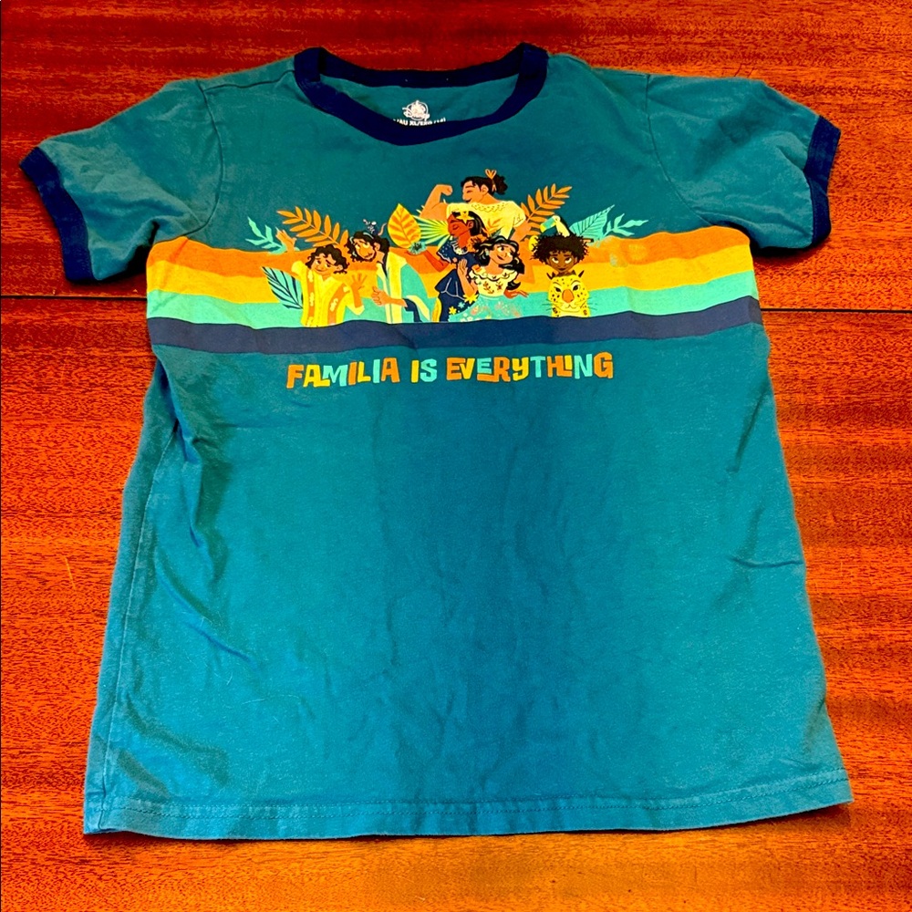 Disney Teal 'Familia is Everything' T-Shirt